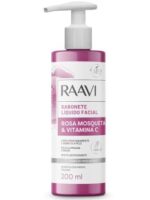RAAVI SABONETE FACIAL ROSA MOSQ. E VITC - 200ML